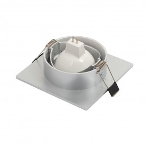 DK3021-CM Встраиваемый светильник, IP 20, 10 Вт, GU5.3, LED, серый, пластик в Троицке - troick.ok-mebel.com | фото 3