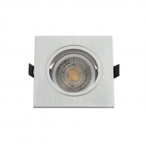DK3021-CM Встраиваемый светильник, IP 20, 10 Вт, GU5.3, LED, серый, пластик в Троицке - troick.ok-mebel.com | фото 4
