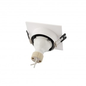 DK3021-WB Встраиваемый светильник, IP 20, 10 Вт, GU5.3, LED, белый/черный, пластик в Троицке - troick.ok-mebel.com | фото 4