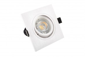 DK3021-WH Встраиваемый светильник, IP 20, 10 Вт, GU5.3, LED, белый, пластик в Троицке - troick.ok-mebel.com | фото