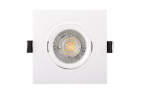DK3021-WH Встраиваемый светильник, IP 20, 10 Вт, GU5.3, LED, белый, пластик в Троицке - troick.ok-mebel.com | фото 2