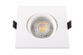 DK3021-WH Встраиваемый светильник, IP 20, 10 Вт, GU5.3, LED, белый, пластик в Троицке - troick.ok-mebel.com | фото 3