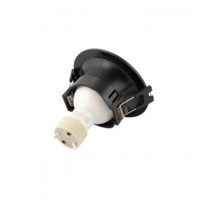 DK3024-BK Встраиваемый светильник, IP 20, 10 Вт, GU5.3, LED, черный, пластик в Троицке - troick.ok-mebel.com | фото 4