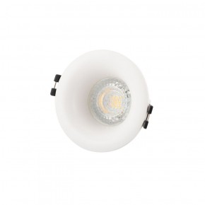 DK3024-WH Встраиваемый светильник, IP 20, 10 Вт, GU5.3, LED, белый, пластик в Троицке - troick.ok-mebel.com | фото