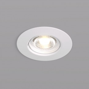 DK3028-WH Встраиваемый светильник, IP 20, 10 Вт, GU5.3, LED, белый, пластик в Троицке - troick.ok-mebel.com | фото