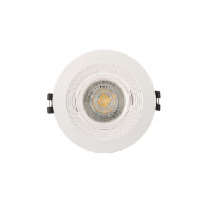 DK3029-WH Встраиваемый светильник, IP 20, 10 Вт, GU5.3, LED, белый, пластик в Троицке - troick.ok-mebel.com | фото