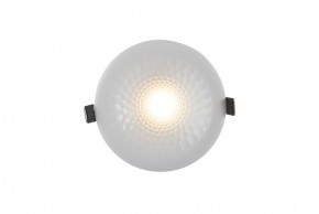 DK3045-WH Встраиваемый светильник,IP 20, 6Вт, LED, белый, пластик в Троицке - troick.ok-mebel.com | фото 4