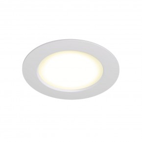 DK3046-WH Встраиваемый светильник, IP 20, 5Вт, LED, белый, пластик в Троицке - troick.ok-mebel.com | фото 3