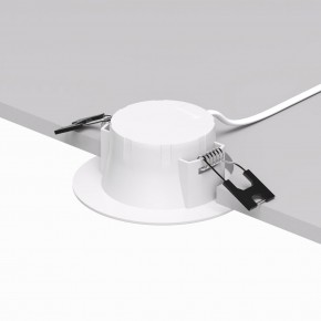 DK3046-WH Встраиваемый светильник, IP 20, 5Вт, LED, белый, пластик в Троицке - troick.ok-mebel.com | фото 4