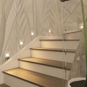 DK3050-WH Светильник встраиваемый в стену, IP 20, LED 3000, 1 Вт, белый, пластик в Троицке - troick.ok-mebel.com | фото 9