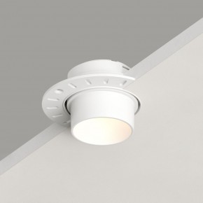 DK3056-WH Встраиваемый светильник под шпатлевку, IP20, до 15 Вт, LED, GU5,3, белый, пластик в Троицке - troick.ok-mebel.com | фото 2
