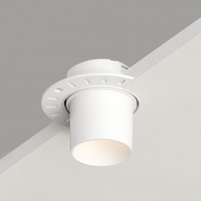 DK3057-WH Встраиваемый светильник под шпатлевку, IP20, до 15 Вт, LED, GU5,3, белый, пластик в Троицке - troick.ok-mebel.com | фото 3