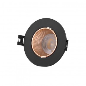 DK3061-BBR Встраиваемый светильник, IP 20, 10 Вт, GU5.3, LED, черный/бронзовый, пластик в Троицке - troick.ok-mebel.com | фото 1