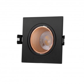 DK3071-BBR Встраиваемый светильник, IP 20, 10 Вт, GU5.3, LED, черный/бронзовый, пластик в Троицке - troick.ok-mebel.com | фото