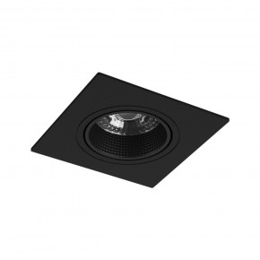 DK3071-BK Встраиваемый светильник, IP 20, 10 Вт, GU5.3, LED, черный/черный, пластик в Троицке - troick.ok-mebel.com | фото 6