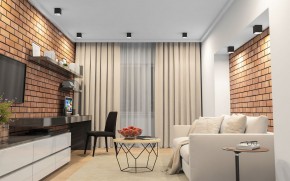 DK3080-BW+BK Светильник накладной IP 20, 10 Вт, GU5.3, LED, черно-белый/черный, пластик в Троицке - troick.ok-mebel.com | фото 2