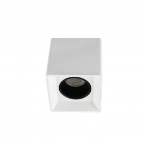 DK3080-WH+BK Светильник накладной IP 20, 10 Вт, GU5.3, LED, белый/черный, пластик в Троицке - troick.ok-mebel.com | фото