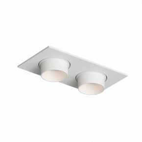 DK3122-WH Встраиваемый светильник, IP20, до 15 Вт, LED, GU5,3, белый, пластик в Троицке - troick.ok-mebel.com | фото 4