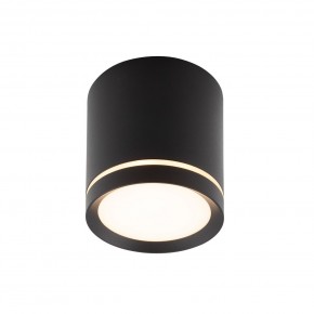 DK4016-BK Светильник накладной IP 20, 5 Вт, LED 3000, черный, алюминий/акрил в Троицке - troick.ok-mebel.com | фото