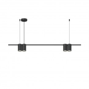 DK4061-BK Подвесной светильник ORBIT, IP20, 4xGU10 LED до 15 Вт, черный матовый, алюминий в Троицке - troick.ok-mebel.com | фото 3