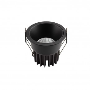 DK4400-BK Встраиваемый светильник, IP 20, 7 Вт, LED 3000, черный, алюминий в Троицке - troick.ok-mebel.com | фото 2