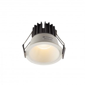 DK4400-WH Встраиваемый светильник, IP 20, 7 Вт, LED 3000, белый, алюминий в Троицке - troick.ok-mebel.com | фото