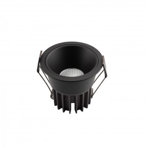 DK4500-BK Встраиваемый светильник, IP 20, 12 Вт, LED 3000, черный, алюминий в Троицке - troick.ok-mebel.com | фото