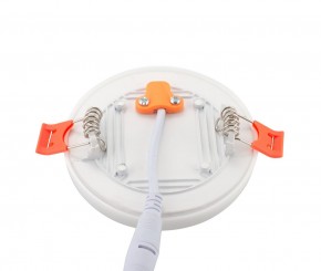 DK4604-WW Встраиваемый светильник, IP 20, 18 Вт, LED 3000, белый, пластик в Троицке - troick.ok-mebel.com | фото 5