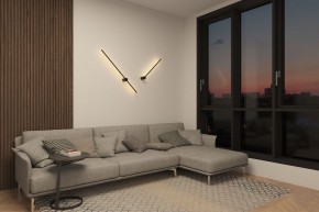 DK5010-BK Бра 600 мм, 3000К, IP20, 5 Вт, черный, алюминий в Троицке - troick.ok-mebel.com | фото 7