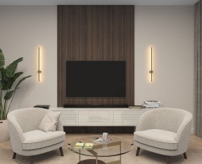 DK5012-SG Бра 800 мм, 3000К, IP20,7 Вт, матовое золото в Троицке - troick.ok-mebel.com | фото 5