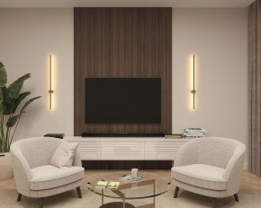 DK5014-SG Бра 1000 мм, 3000К, IP20, 12 Вт, матовое золото в Троицке - troick.ok-mebel.com | фото 5