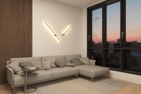 DK5014-SG Бра 1000 мм, 3000К, IP20, 12 Вт, матовое золото в Троицке - troick.ok-mebel.com | фото 7