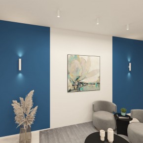 DK5022-WH Настенный светильник, IP20, до 15 Вт, LED, 2xGU10, белый, алюминий в Троицке - troick.ok-mebel.com | фото 5