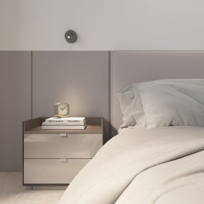 DK5072-DN Бра SHINE WALL со светодиодом, D104*H68, IP20, 3000К, 3W, RA?90, темный никель, алюминий в Троицке - troick.ok-mebel.com | фото 9