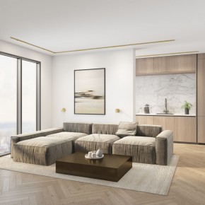 DK5072-SB Бра SHINE WALL со светодиодом, D104*H68, IP20, 3000К, 3W, RA?90, сатинированная латунь, алюминий в Троицке - troick.ok-mebel.com | фото 7