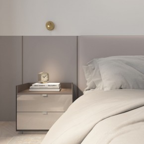 DK5072-SB Бра SHINE WALL со светодиодом, D104*H68, IP20, 3000К, 3W, RA?90, сатинированная латунь, алюминий в Троицке - troick.ok-mebel.com | фото 9