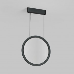 DK6604-BK Подвесной вертикальный светильник Veil со светодиодом H1500 d450 220V 36W 3000-6000K IP20 черный алюминий в Троицке - troick.ok-mebel.com | фото 2