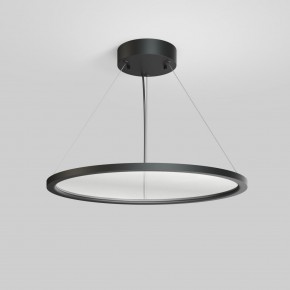 DK6616-BK Подвесной горизонтальный светильник Veil со светодиодом H900 d600 220V 48W 3000-6000K IP20 черный алюминий в Троицке - troick.ok-mebel.com | фото 2