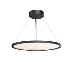 DK6616-BK Подвесной горизонтальный светильник Veil со светодиодом H900 d600 220V 48W 3000-6000K IP20 черный алюминий в Троицке - troick.ok-mebel.com | фото 4