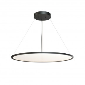DK6620-BK Подвесной горизонтальный светильник Veil со светодиодом H900 d1000 220V 82W 3000-6000K IP20 черный алюминий в Троицке - troick.ok-mebel.com | фото 4