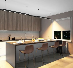 DK9123-BK Линейный светильник 30W 1250mm 3000K, черный в Троицке - troick.ok-mebel.com | фото 7