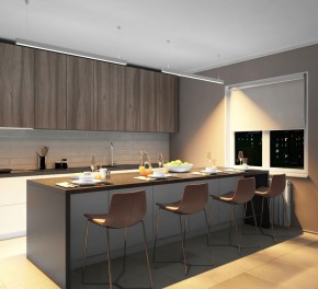 DK9123-WH Линейный светильник 30W 1250mm 3000K, белый в Троицке - troick.ok-mebel.com | фото 4