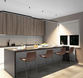 DK9124-BK Линейный светильник 30W 1250mm 4000K, черный в Троицке - troick.ok-mebel.com | фото 4