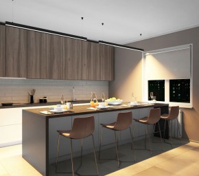 DK9153-BK Линейный светильник 42W 1500mm 3000K, черный в Троицке - troick.ok-mebel.com | фото 7