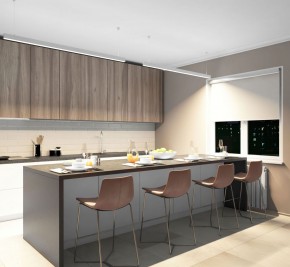 DK9154-WH Линейный светильник 42W 1500mm 4000K, белый в Троицке - troick.ok-mebel.com | фото