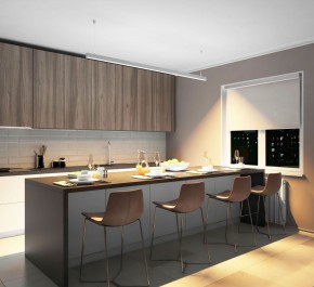 DK9203-WH Линейный светильник 52W 2000mm 3000K, белый в Троицке - troick.ok-mebel.com | фото 4