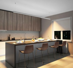 DK9253-WH Линейный светильник 62W 2500mm 3000K, белый в Троицке - troick.ok-mebel.com | фото 4