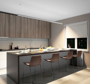 DK9254-WH Линейный светильник 62W 2500mm 4000K, белый в Троицке - troick.ok-mebel.com | фото 4