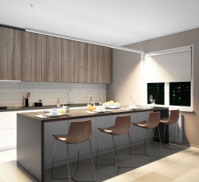 DK9304-WH Линейный светильник 72W 3000mm 4000K, белый в Троицке - troick.ok-mebel.com | фото 4