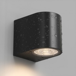 DK9790-BK Настенный уличный светильник NARVIK, IP44, GU10 LED, до 15 Вт, черный, алюминий в Троицке - troick.ok-mebel.com | фото 3